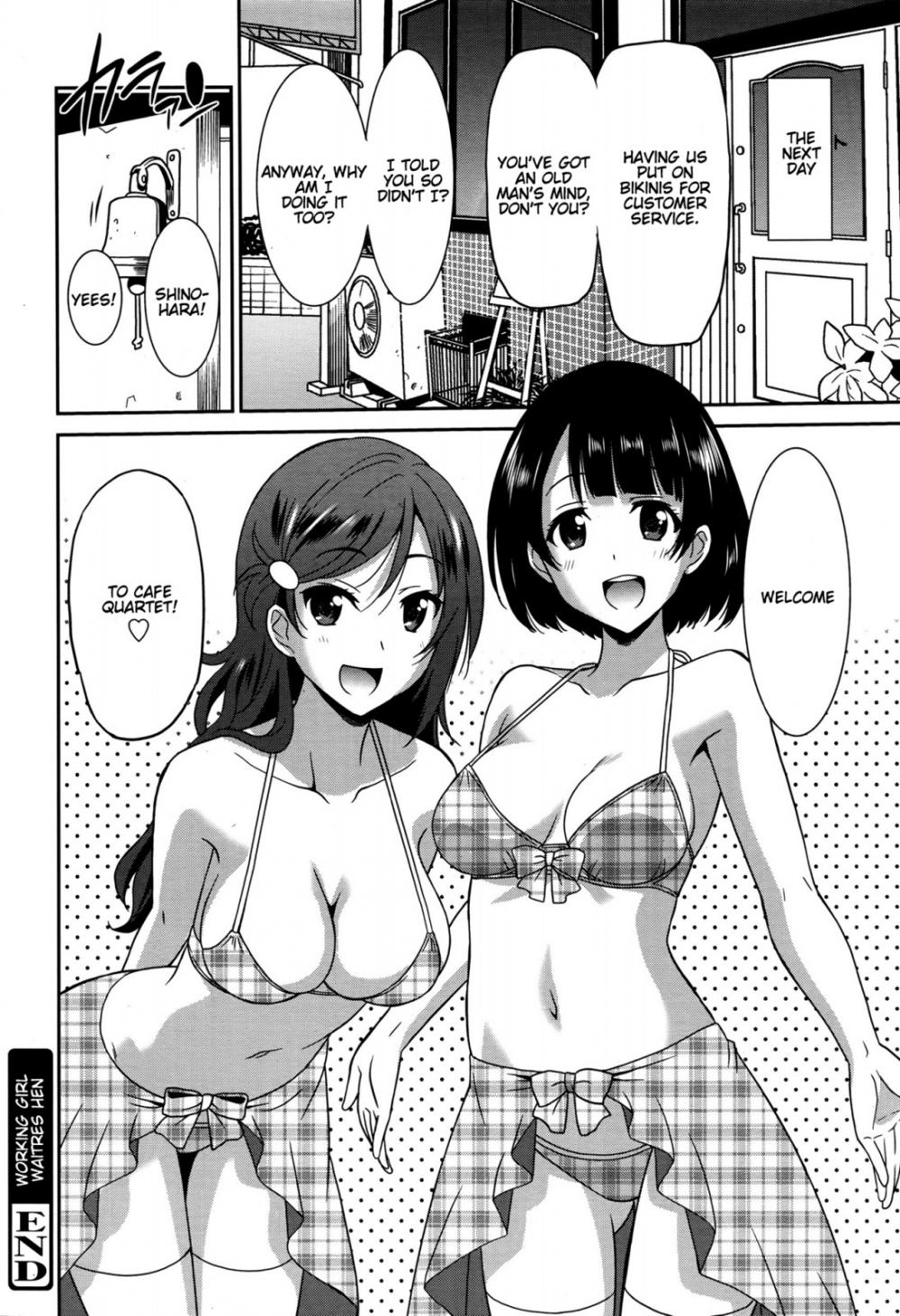 Hentai Manga Comic-Working Girl -Waitress Chapter-Read-24